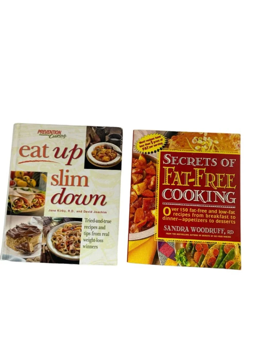 Weight Loss Diet Cookbooks Lot 4 Dieters Fodd Allergy  Cookbook Eat Up Slim Down
